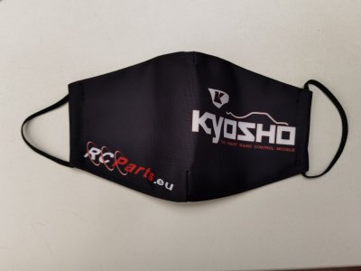 Face Mask Kyosho by RCParts - Black