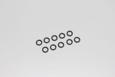 Kyosho ORG08BK - Silicone O-Ring P8 Black - 10 Pcs