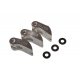 Mugen E0710 - Hard Alum Clutch Shoes - 3 Pcs