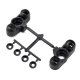 Mugen E2105-B - Non-Trailing Front Hub Carrier Set