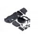 Mugen E2313 - Radio Box And Battery Tray X6 and X7 Eco