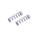 Kyosho IFS002-815 - Big Shock Springs M 8.0x1.5 L=81mm Blue - 2 Pcs