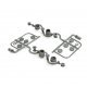 Schumacher U1310 - Shock Mouldings  - Vali Click Pistons - 1 Pair