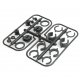 Schumacher U613 - Spring Stop And Spacer Mouldings - Pair