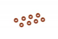 Kyosho ORG03XR - O-Ring Seal P3 Grooved - Orange - 8 Pcs