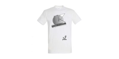 Kyosho T-Shirt K-Circle22 White L-Size - 88023L