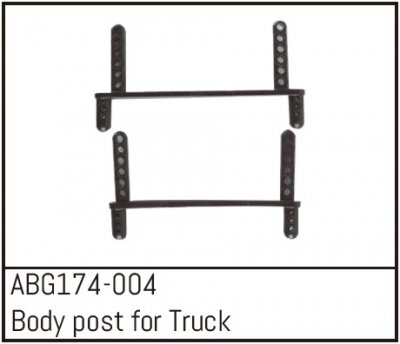 Absima Body Post for Truck F/R - ABG174-004