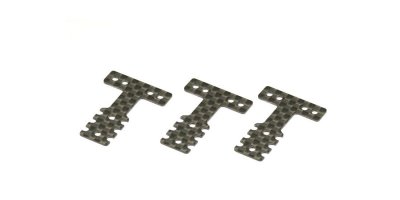 Kyosho MZW403S - Carbon Rear Suspension Plate Set (MM/LM) - Soft