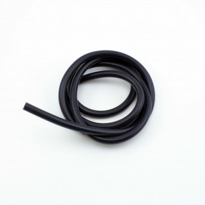Ultimate UR1108-B - Hi-Resistance Silicone Fuel Line 2.5x6mm x 1m. Black