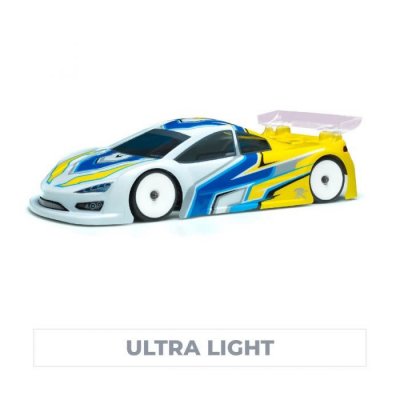 1/10 Xtreme MACH1 Ultra Light Clear Body - XTMTB0421-UL