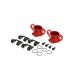 Kyosho FAW205 - Front Alu CNC Hub Set for Kyosho Fazer FZ02 - 2 Pcs