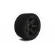 Hot Race HR08FB37 - 1:8 Front 37 Shore Tires on Carbon Rims - 2 Pcs