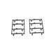 Kyosho MDW303 - Setting Tie Rod Set Kyosho Mini-Z FWD-MA030