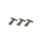 Kyosho MZW403S - Carbon Rear Suspension Plate Set (MM/LM) - Soft