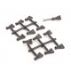 Core RC CR638 - Rubber Body Clips - 12 Pcs