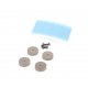 Core RC - Threaded steel weights 10g 17.60mm - 4 Pcs