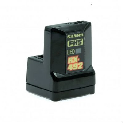 Sanwa RX-492i - 4ch FH5 Waterproof  Telemetry Receiver