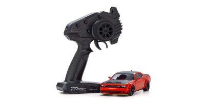 1/27 Kyosho Mini-Z AWD (MA-020W-LL) Dodge Challenger SRT Hellcat Redeye Tor Red - 32621R