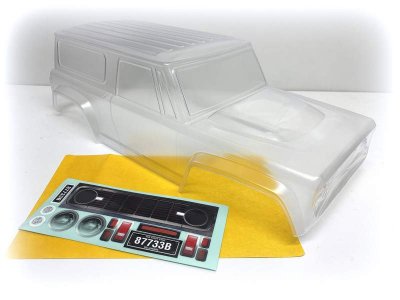 Absima Crawler Body "Bronco Style" clear/unpainted (313mm) - 2410091