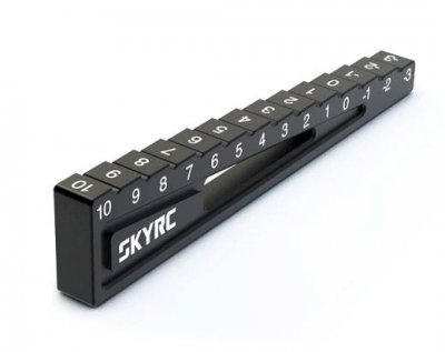 SkyRC Aluminium Chassis Droop Gauge -3.0 to 10.0mm - SK600069-17