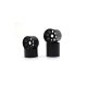 Kyosho EFH001BK - Front & Rear Black Wheels Kyosho EP Fantom 4WD - 4 Pcs