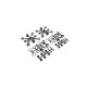 Kyosho KB016-1 - Shock Plastic Parts For Kyosho Mad Wagon