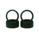 Kyosho MZW35-30 - High Grip Tire MT Radial TireSemi Wide 30 Shore - 4 pcs