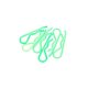 Core RC CR094 - Body Clip 1/8 Fluorescent Green - 6 Pcs