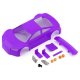 Jomurema JR-GT01 Mini-Z Neon Violet Hard Body Set - JOM280374