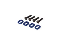 Traxxas Blue Aluminum Motor Mount Washers - 7759