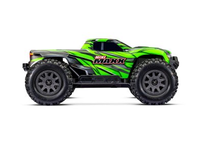 1/16 Traxxas Mini Maxx BL-2s 4WD Monster Truck Green (RTR, 2.4Ghz) - 107154-1-GRN