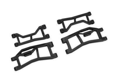 Traxxas Black WideMaxx Rear Upper & Lower HD Suspension Arms - 10727-BLK