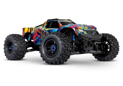 Traxxas Maxx 4WD VXL-4s RocknRoll Monster Truck, WideMaxx with TSM - 89086-4RNR