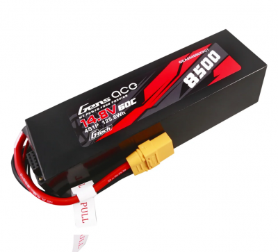 8500mAh Gens Ace G-Tech 60C 4S1P 14.8V Lipo Battery Pack PC Material Case