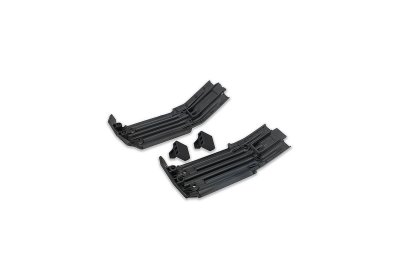 Traxxas X-Maxx Skid Plates with Impact Cushions (F&R)  - 7744