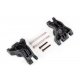 Traxxas Black Extreme HD Stub Axle Carriers & Hardware - 9050