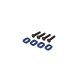 Traxxas Blue Aluminum Motor Mount Washers - 7759