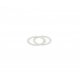 Robitronic R29103 - Aluminium Head Shim For .28 Cylinder 0.30mm - 2 Pcs