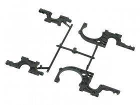 3racing SAK-D107 - Front & Rear Bulkhead For Sakura D3 CS Sport