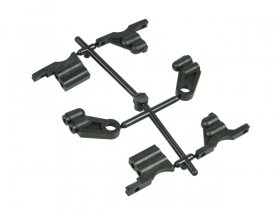 3Racing SAK-D108 - Front & Rear Bulkhead Cover Set For Sakura D3 CS Sport