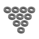 3Racing Aluminium M3 Flat Washer 1.5mm 10 Pcs - 3RAC-WF315/TI