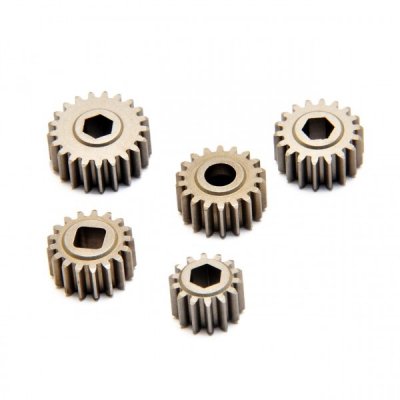 Hobao H230020 - Transmission Gear Set 14, 17, 2x18 & 21T - 5 Pcs