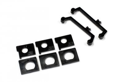 Kyosho MD306 - Tie rod and motor plate set for Mini-Z FWD
