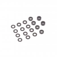 Schumacher U4314 - Alloy Black M3 Washers Set - 18 Pcs