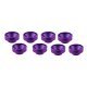 Ultimate UR1507-P - Pink Anodized M3 Aluminium Servo Washers - 8 Pcs