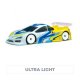 1/10 Xtreme MACH1 Ultra Light Clear Body - XTMTB0421-UL