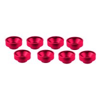Ultimate UR1507-PK - M3 Pink Aluminium Servo Washer - 8 Pcs