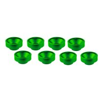 Ultimate UR1507-GR - M3 Green Aluminium Servo Washer - 8 Pcs