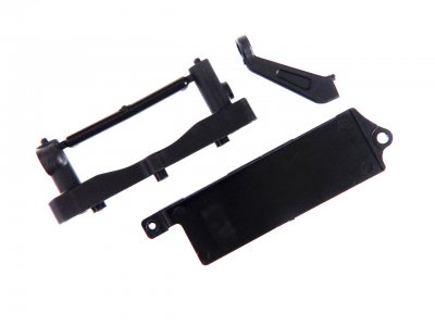 Mugen H2322-Ba - Radio Plate/Battery and Fuel Tank Mount