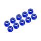 Ultimate UR1502-A - 3mm. Blue Aluminium Nylon Lock Nutt - 10 Pcs